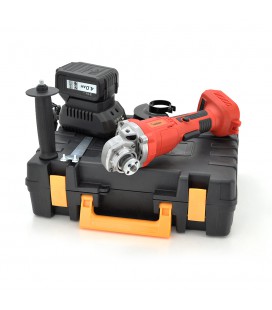 Шліфувальна машина (болгарка) Merlion AG2110 з батареєю 21V, ємність  4,0Ас+ зарядний пристрій