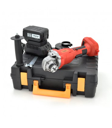 Шліфувальна машина (болгарка) Merlion AG2110 з батареєю 21V, ємність  4,0Ас+ зарядний пристрій