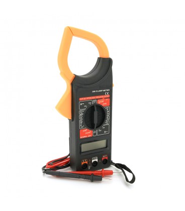 Токовые клещи-мультиметр ANENG DT266. Измерения: A AC, V DC, V AC, Ω. Функции: прозвонка, проверка диодов, Data Hold.