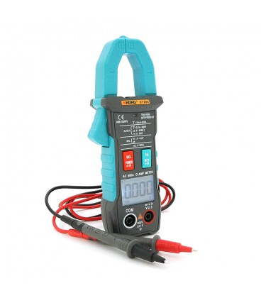 Токовые клещи ANENG ST204 Измерения: V, A, Ω, Hz. Функции: True RMS, NCV, прозвонка.