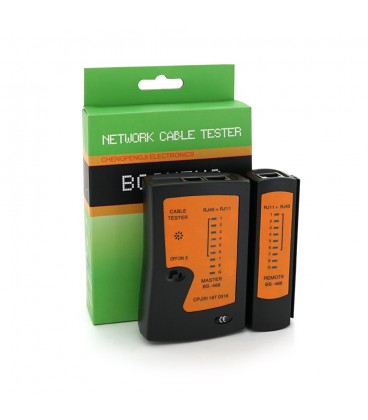 Кабельний тестер BS-468, RJ-45 + RJ-11