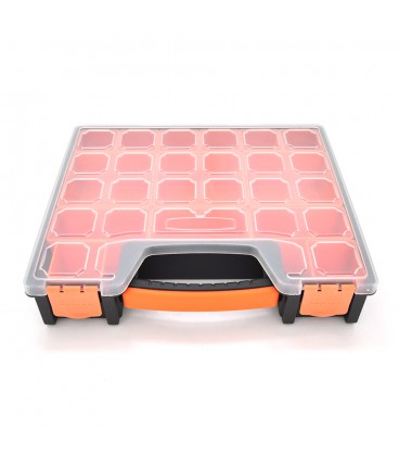 Пластиковий переносний ящик для інструментів 280 х 310 х 60мм F-312