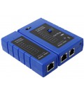 Кабельний тестер Merlion NSHL916DC-AL, RJ-45+RJ11