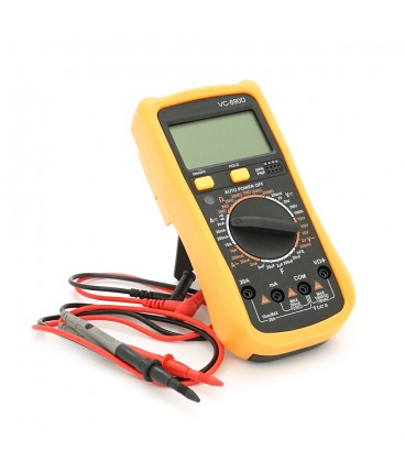 Мультиметр XTMAX VC890D, вимірювання: V, A, R, С, F, з ємнісним діодом