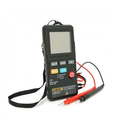 Мультиметр ANENG AN-302, вимірювання: V, A, R, C, F