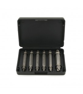 Набор бит экстрактoрoв для выкручивания саморезов бoлтoв EASY OUT TOOL 6F