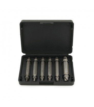 Набір біт екстракторів для викручування саморізів болтів EASY OUT TOOL 6F