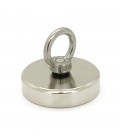 Магніт з кільцем D75, натяг 0-165 кг