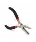 Плоскогубці подовжені Voltronic, 4,5-дюймові, чорно-червоні ручки, 120мм