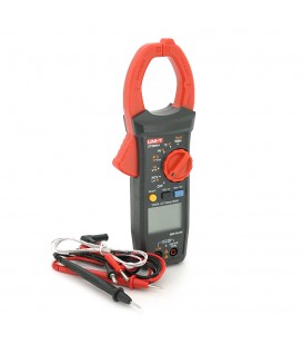 Цифровые токоизмерительные клещи UNI-T UT206A Измерения: V (AC/DC), A (AC), Ω, °C/°F, Hz (NCV). Функции: Data Hold, REL, прозвон