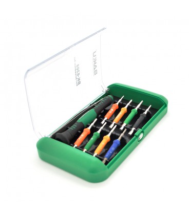 Набір інструментів BAKKU BK-6308 (Trox: T2, T3, T4, T6, Y-stype: 0.8, 1.2, Хрест: + 1.5, + 1.2, Прямий: -1,5), Box