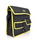 Сумка для монтажних інструментів, чорна с жовтою вставкою, Пакет
