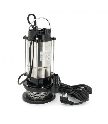 Занурювальний насос, 750W, 220V, до 1.5 м³/год, підйом до 18 м, 25 мм, нержавіюча сталь, 410х200х235 мм, 7,67 кг. + перехідник