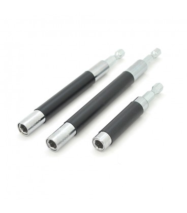 Набор магнитных удлинителей держателей для бит YOSO-103, длина: 80, 120, 140 мм