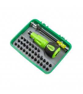 Набор отвёрток BAKKU BK-3034(Ручка+34насадок),Box