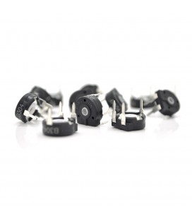 Багатооборотний змінний потенціометр PT10 B300K горизонтальний