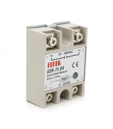 Твердотільні реле FQFER SSR-75DA 75А 24-380VAC