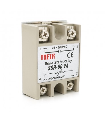 Твердотільні реле FQETR SSR-60VA 60А 24-380VAC