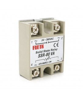 Твердотільні реле FQETR SSR-80VA 80А 24-380VAC