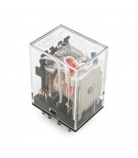 Реле электромагнитное CHINT JZX-22F(D)/2Z, AC380V, контактная группа 2CO+2NO, (1,8~2) VA , номинальный ток 5А, катушка 39000×(1±