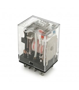 Реле электромагнитное CHINT JQX-13F(D)/2Z, АС220, контактная группа 2CO+2NO, (1,8~2) VA ,номинальный ток 10А, катушка 39000×(1±1