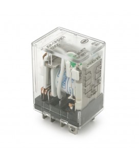 Реле электромагнитное CHINT JQX-13F(D)/2Z, DC12V, контактная группа 2CO+2NO, (0,9~1,2) Вт,номинальный ток 10А, катушка 160×(1±10