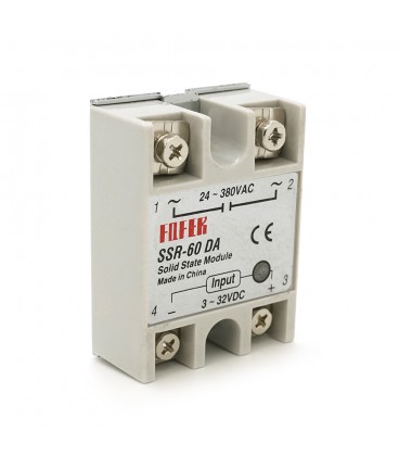 Твердотільні реле FQFER SSR-60DA 60А 24-380VAC