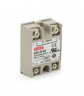 Твердотельне реле Fotek SSR-40AA 40А 24-380В AC