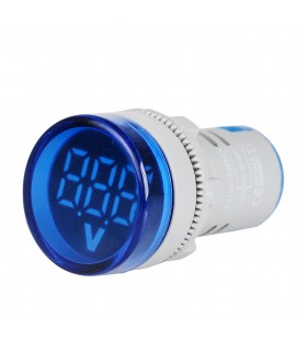 Цифровий вольтметр ST16V, діапазон вимірювань 60-500V, Blue