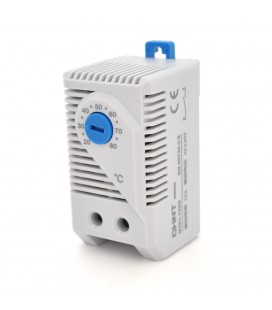 Електромеханічний термостат CHINT NTK1-133G, 20-80°C, NO. 30WDC@24~72VDC, DIN, 33*65*39mm