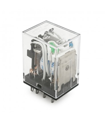 Реле електромагнітне CHINT JZX-22F(D)/2Z, DC12V, контактна група 4CO+4NO, (0,9~1,2) Вт, номінальний струм 3А, котушка 160×(1±10%