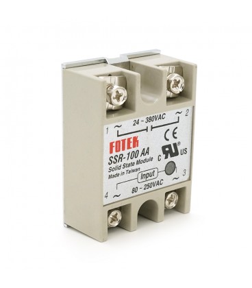 Твердотельное реле Fotek SSR-100АA 100А 24-380В AC