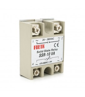 Твердотільні реле FQETR SSR-10VA 10А 24-380VAC
