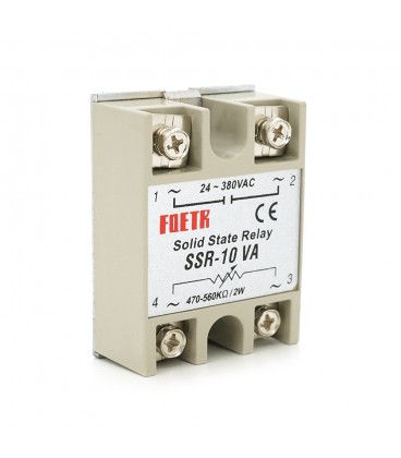 Твердотельное реле FQETR SSR-10VA 10А 24-380VAC