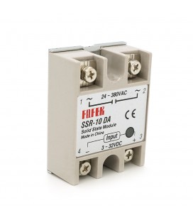 Твердотельное реле FQFER SSR-10DA 10А 24-380VAC