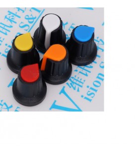 Ручка AG2 для многооборотных прецезионных потенциометров WH148, Yellow, 100шт в упаковке, цена за штуку