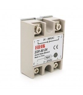 Твердотельное реле FQFER SSR-80DA 80А 24-380VAC