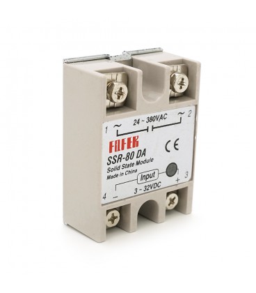 Твердотільні реле FQFER SSR-80DA 80А 24-380VAC