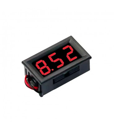 Цифровий вольтметр, діапазон вимірювань 5 -120V, Red