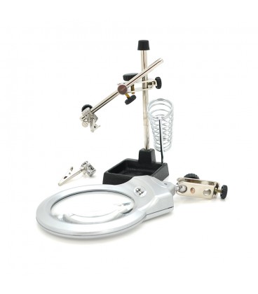 Тримач "третя рука" MG16129-А, діаметр 90мм, 2,5Х-10X