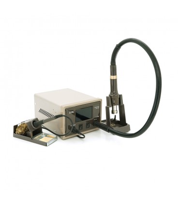 Паяльная станция BAKKU BA-9852 цифровая индикация, фен, паяльник, DC:110-220V, 8-15A,1200W, 2,8 кг