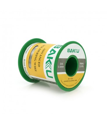 Припій BAKU дротяний Solder wire BK10004 100G DIA 0,4mm (100g)