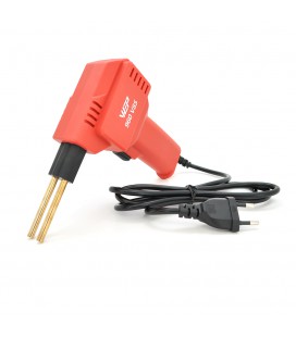 Паяльний набір WEP-960 V85 для ремонту пластикових деталей, термостеплер 85W з підсвічуванням, кусачки, 400 скоб 0,8мм