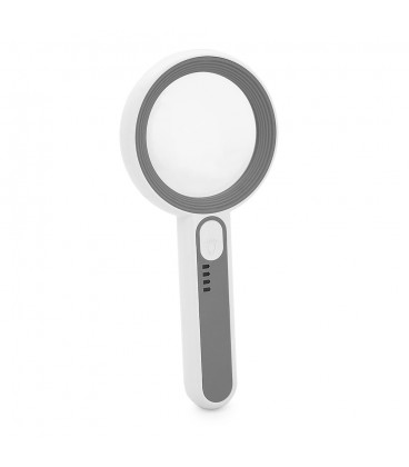 Лупа з підсвічуванням YT7518C, діаметр 75мм, збільшення Х5, 18Led