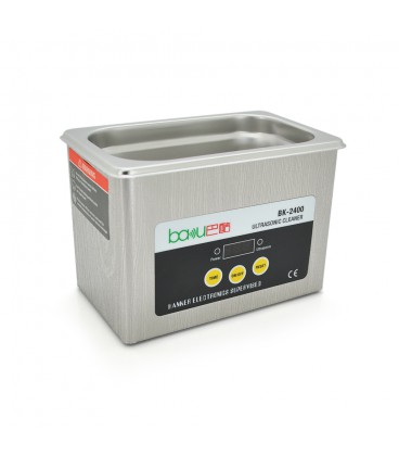 Ультразвуковая ванна BAKKU BK2400 Один режим работы (35W), металлический корпус, металлическая крышка (220*155*167) 1,2 кг