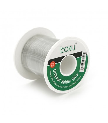 Припій BAKKU дротяний Solder wire BK 0.8*300G A DIA 0,8mm (250g)