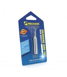 Жало для паяльника MECHANIC BW 900M-T-SK, 4*6.3mm, мідь, гальванічне покриття, висока теплопровідність, швидке нагрівання, перо 