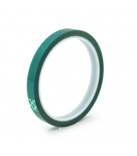 Термостійкий скотч ширина 10 мм, довжина 25м, Green