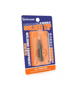 Жало для паяльника MCN 900M-T-B, фігурні, 4*6.3mm, гальванічне покриття, висока теплопровідність, швидке нагрівання