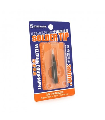 Жало для паяльника MCN 900M-T-B, фігурні, 4*6.3mm, гальванічне покриття, висока теплопровідність, швидке нагрівання